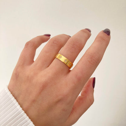 Zircon Stars Ring