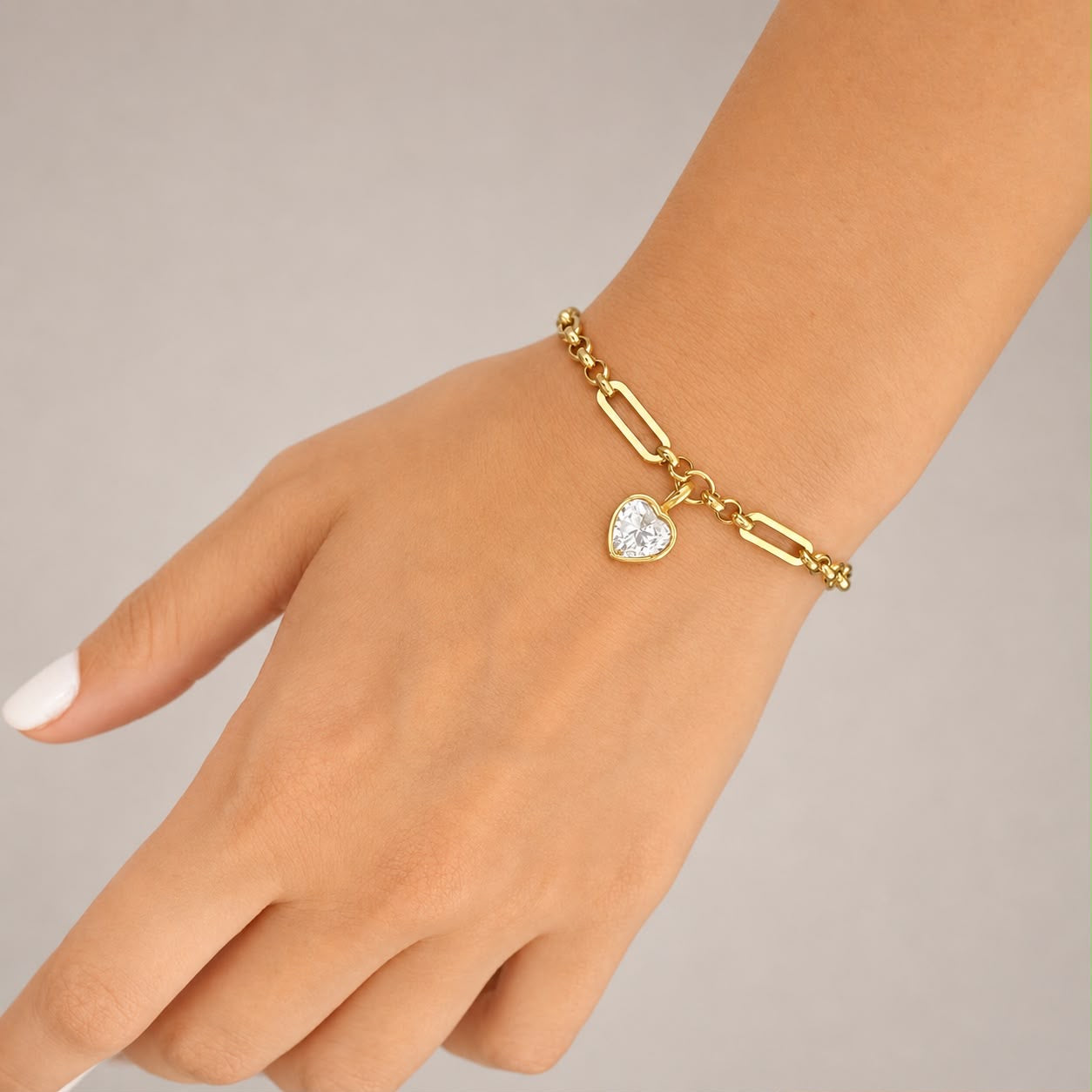 Aurelia Heart Bracelet