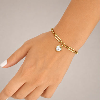 Aurelia Heart Bracelet