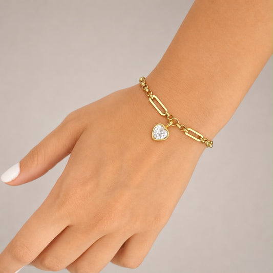 Aurelia Heart Bracelet