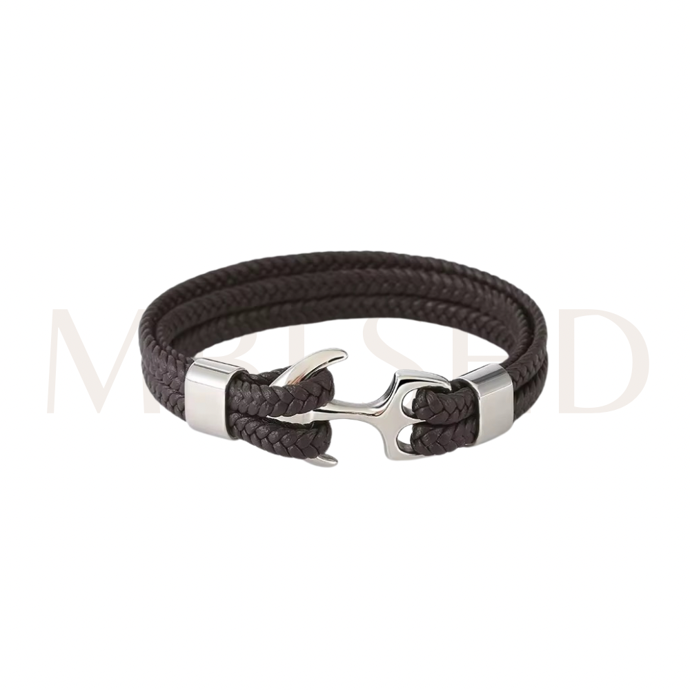 Classic Brown Anchor Bracelet