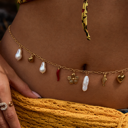 Ocean Charms Belly Chain