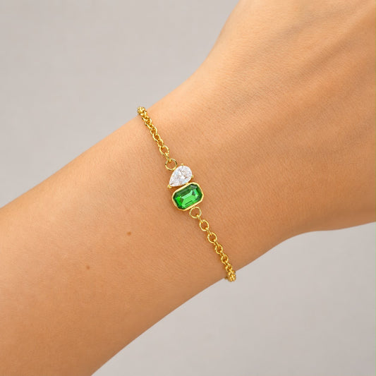 Emerald Duo Bracelet