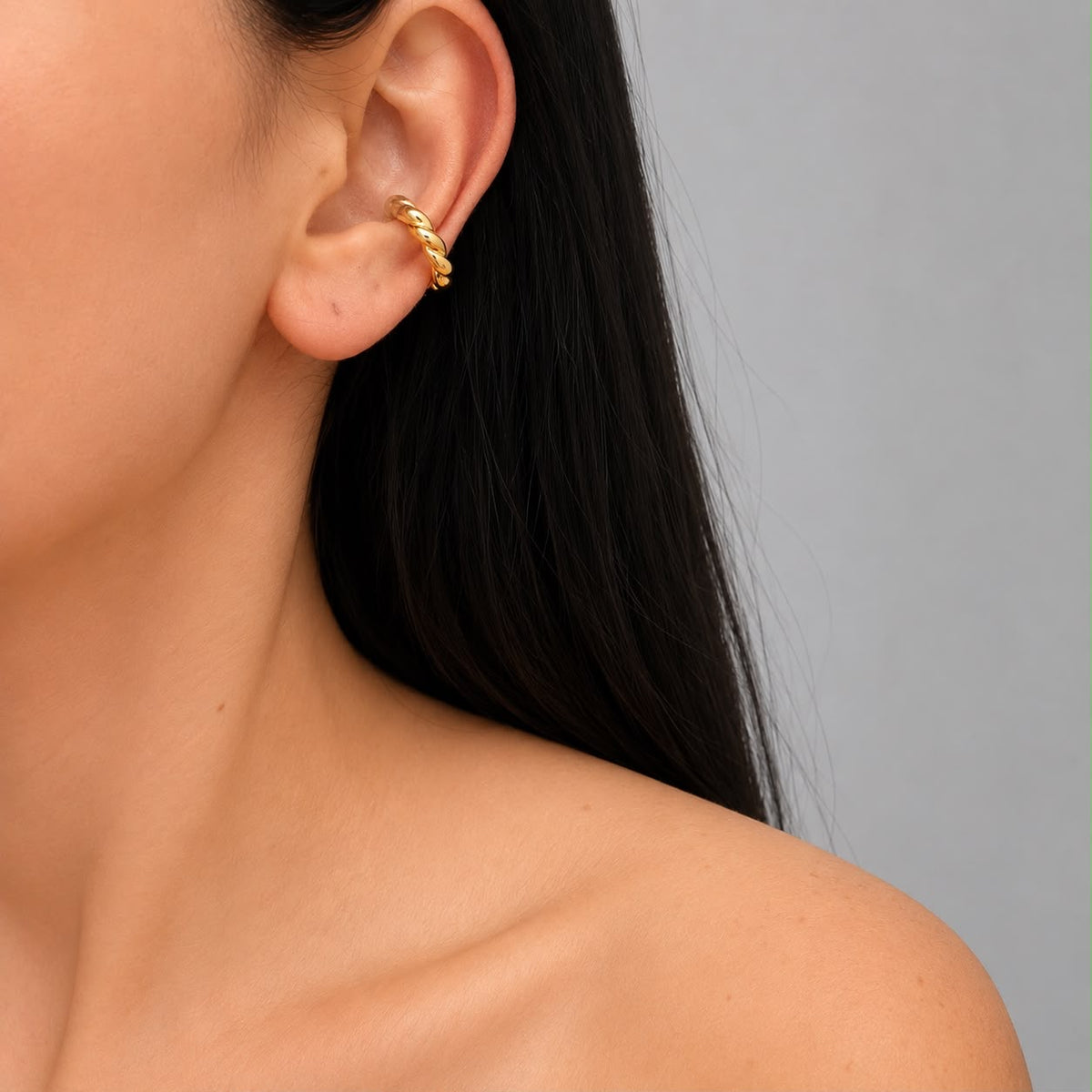 Twisted Rope Earcuff
