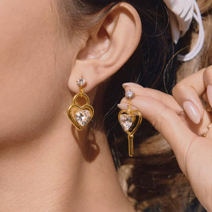 Key to My Heart Earrings