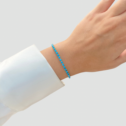 Tennis Turquoise Bracelet