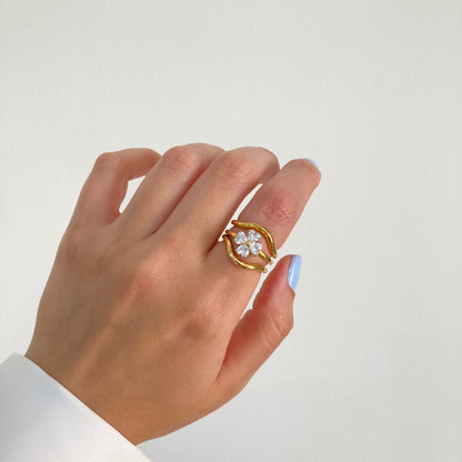 Clover 3 Ring Set