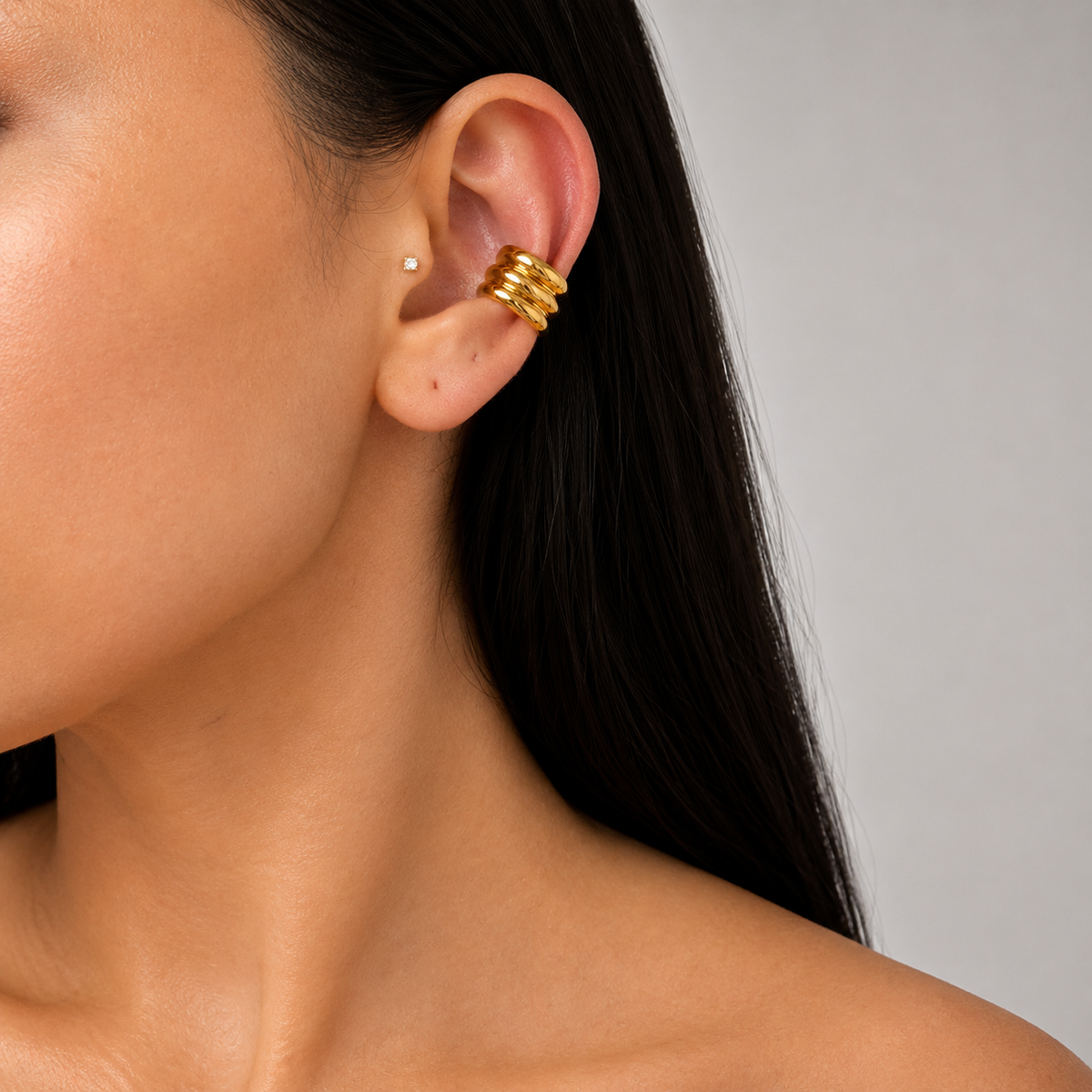 Triple Band Earcuff