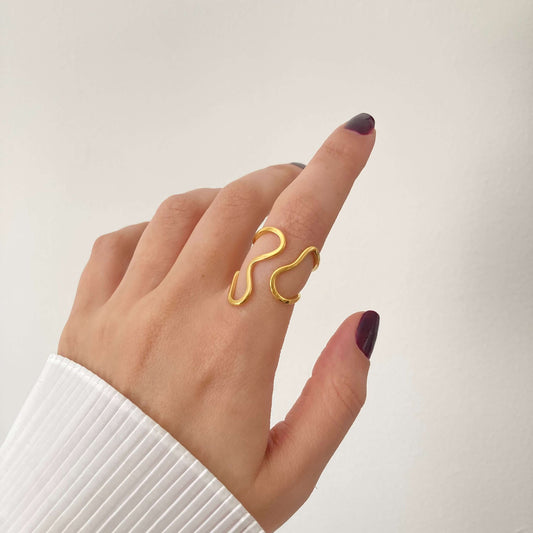 Irregular Open Ring