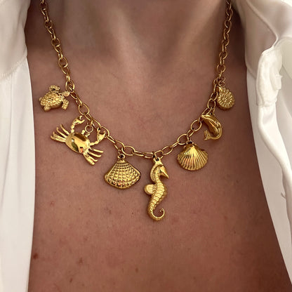 7 Sea Charms Necklace