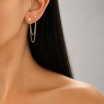 Clover Double Earrings
