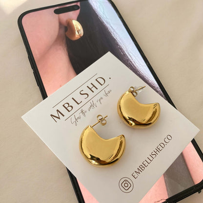 Bubbly PacMan Earrings