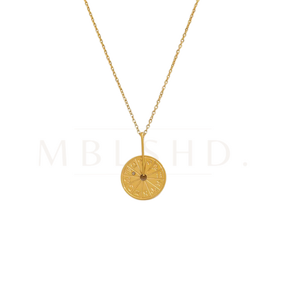 Zodiac Wheel Necklace