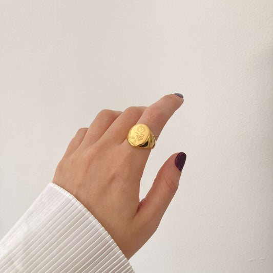 Sunflower Ring - Gold