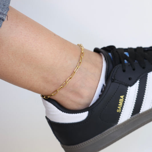 Paperclip Anklet