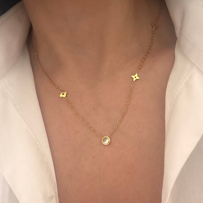 Clover & Blossom Necklace