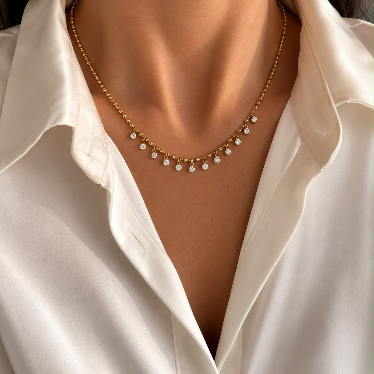 Crystal Rain Necklace