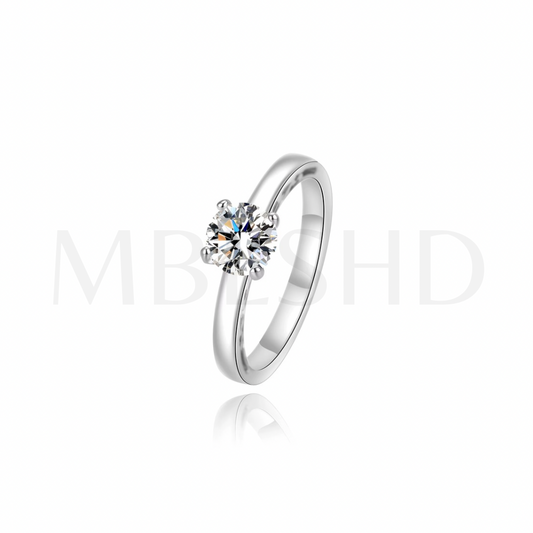 Radiant Round Ring