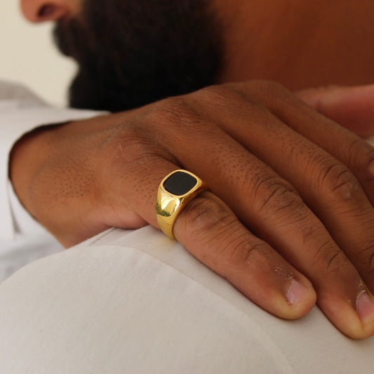 Chunky Ring Gold - Men