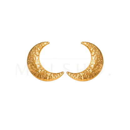 Moon Statement Earrings