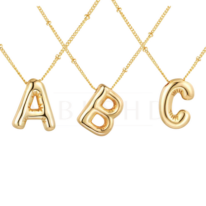 Balloon Letter Necklace