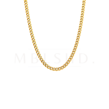 3mm Cuban Choker Necklace