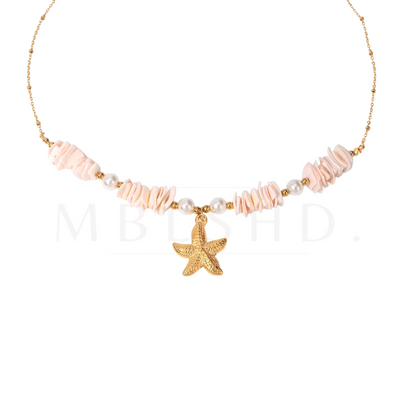 Starfish Pink Necklace