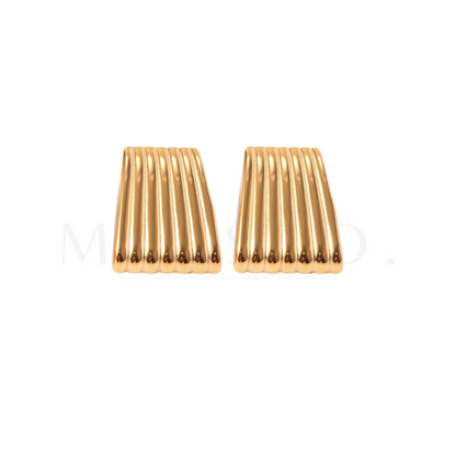 Chunky Rectangle Earrings