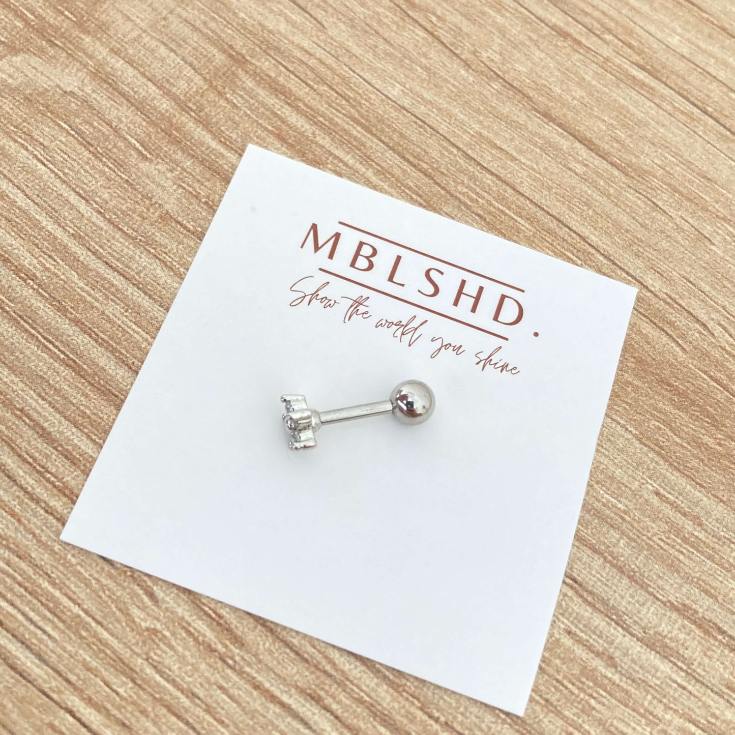 White Flower Piercing