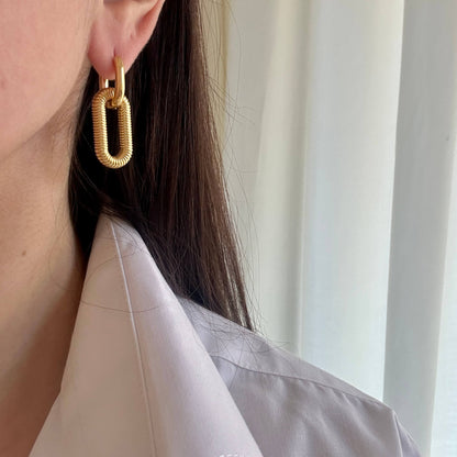 Double Layer Earrings