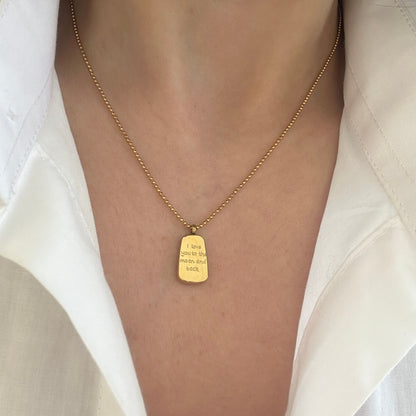 To the Moon and Back Necklace