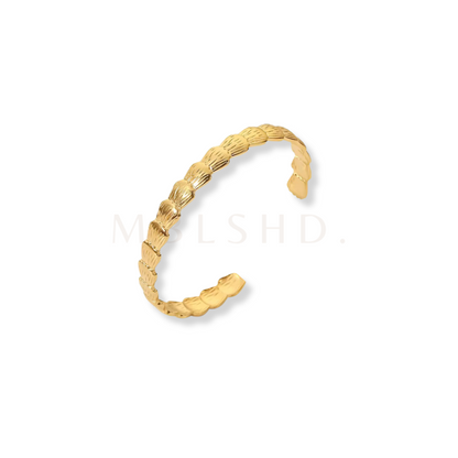 Shell Open Bangle