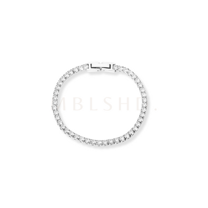 Silver Tennis Bracelet