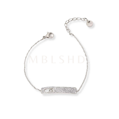 Zircon Bracelet Silver
