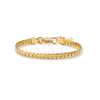 Pressed Chain Bracelet