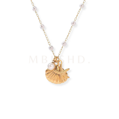 Shell & Starfish Necklace