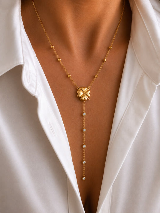 Blossom Y Shaped Necklace