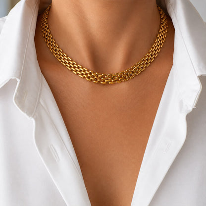 Golden Weave Choker
