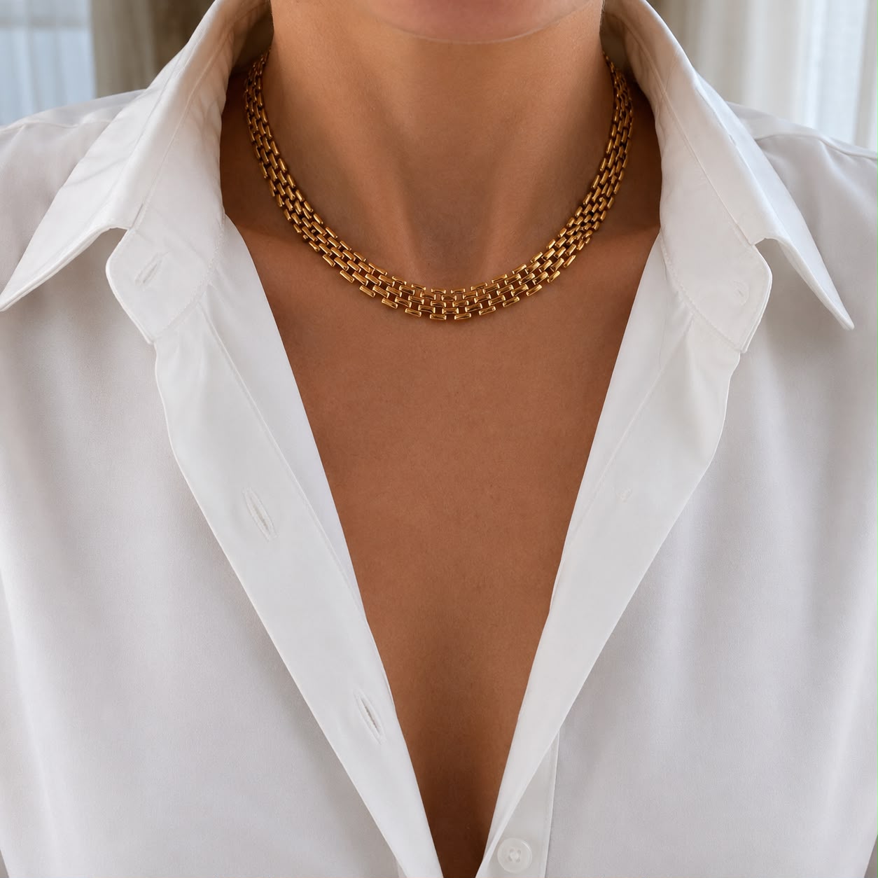Golden Weave Choker