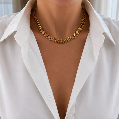Golden Weave Choker