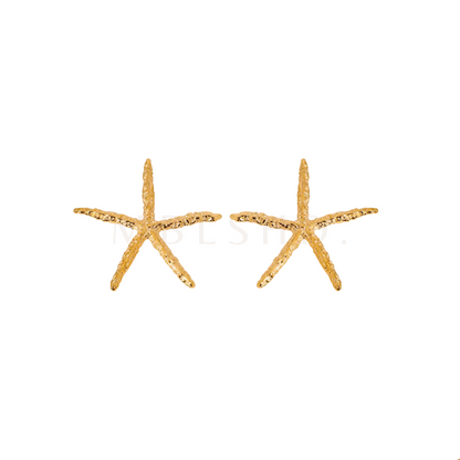 Statement Starfish Earrings