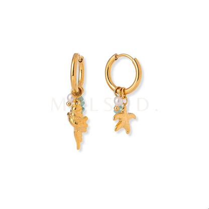 OceanCharms Blue Earrings