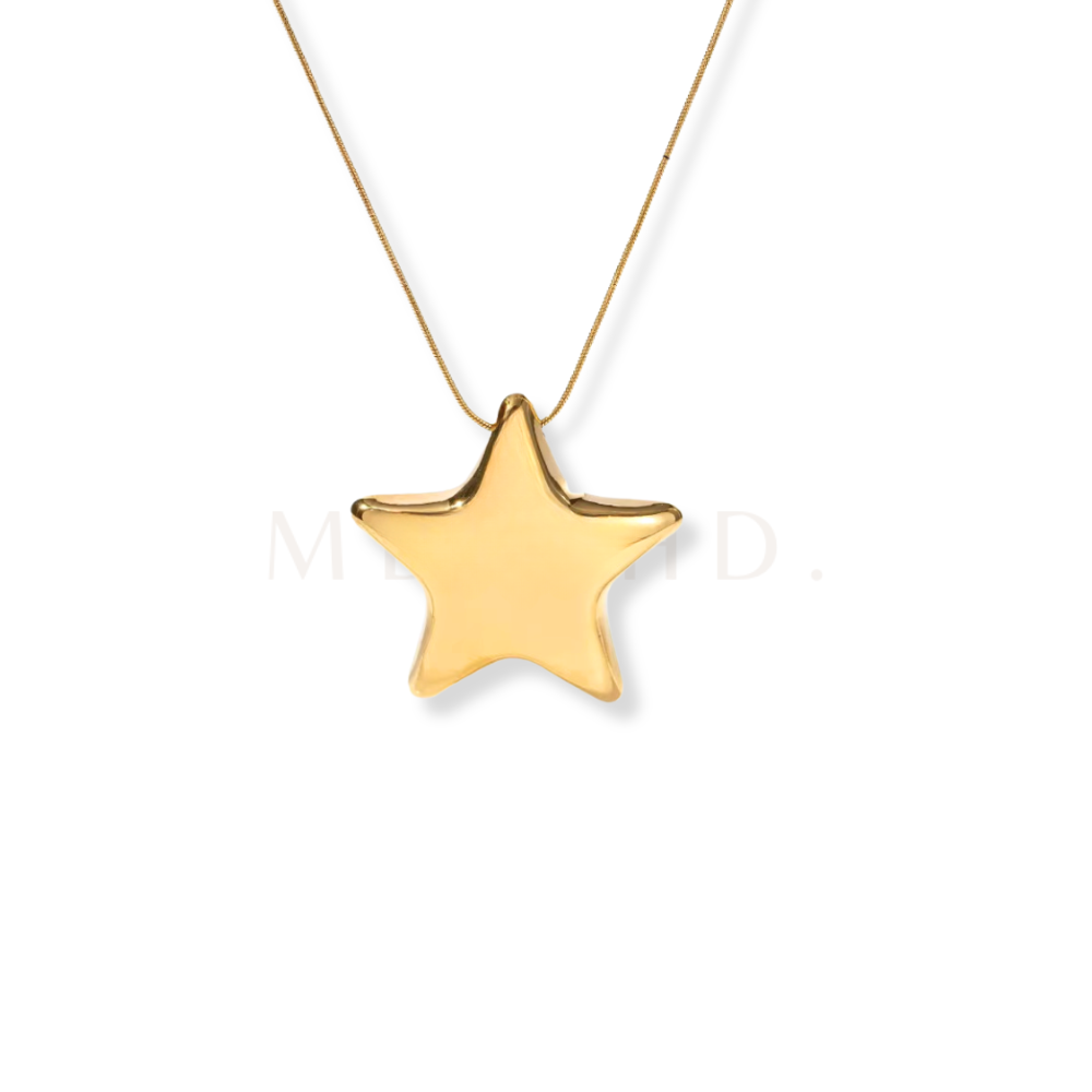 Bubbly Star Necklace