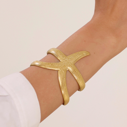 Statement Starfish Bangle