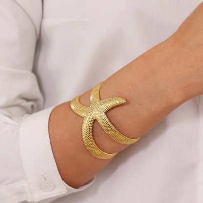 Statement Starfish Bangle
