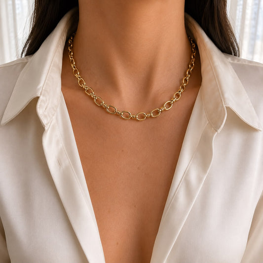 Classic O Chain Necklace
