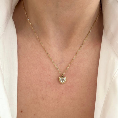 The Sparkling Heart Necklace
