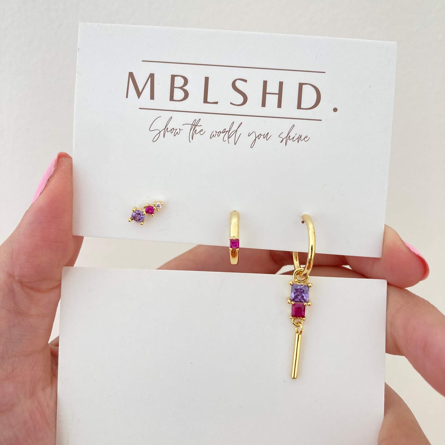 Colored Earrings