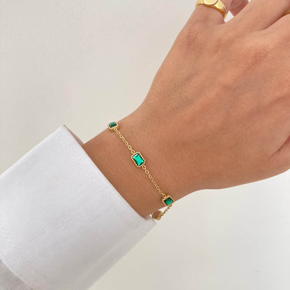 Green bracelet