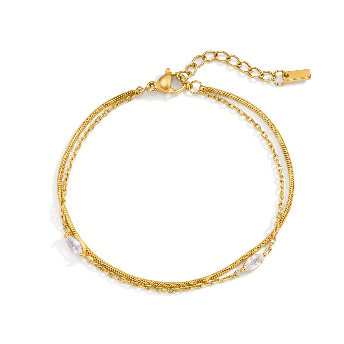 Marquise Duo Bracelet